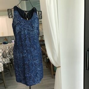 NWT Tommy Bahama Blue Linen Dress Sz S